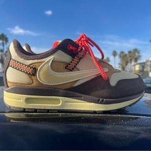 Travis Scott Nike x CACT.US CORP Air Max 1 'Baroque Brown' Low size 7